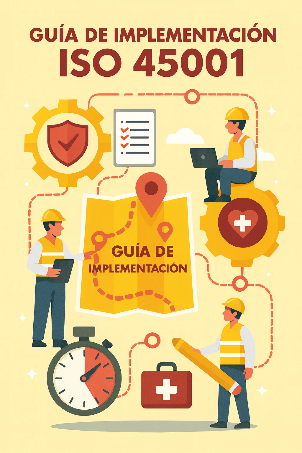 imagen guia implementacion iso 45001